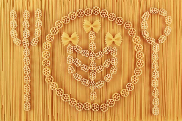 ماکارونی مانا شکلی طرح‌ های متنوع برای کودکان